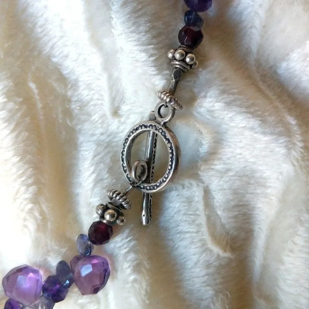 Exquisite Genuine Amethyst Necklace